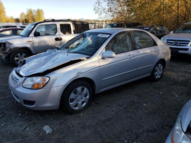 KNAFE121875387818 - 2007 KIA SPECTRA EX SILVER photo 1