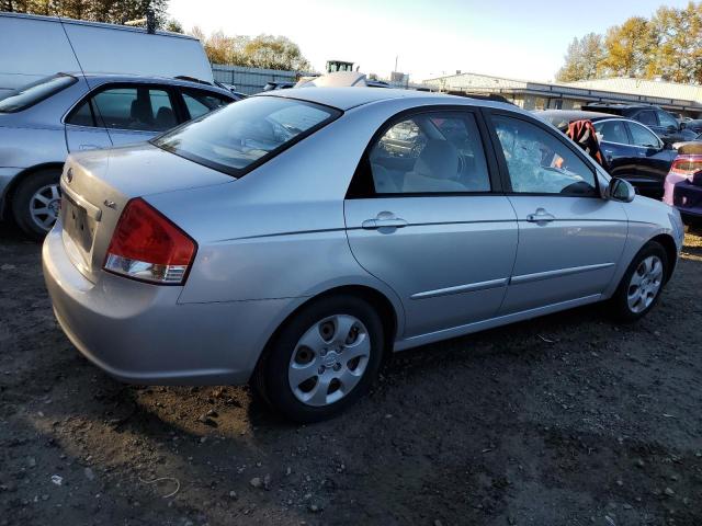 KNAFE121875387818 - 2007 KIA SPECTRA EX SILVER photo 3