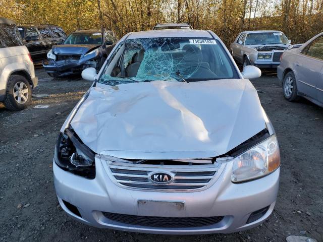 KNAFE121875387818 - 2007 KIA SPECTRA EX SILVER photo 5