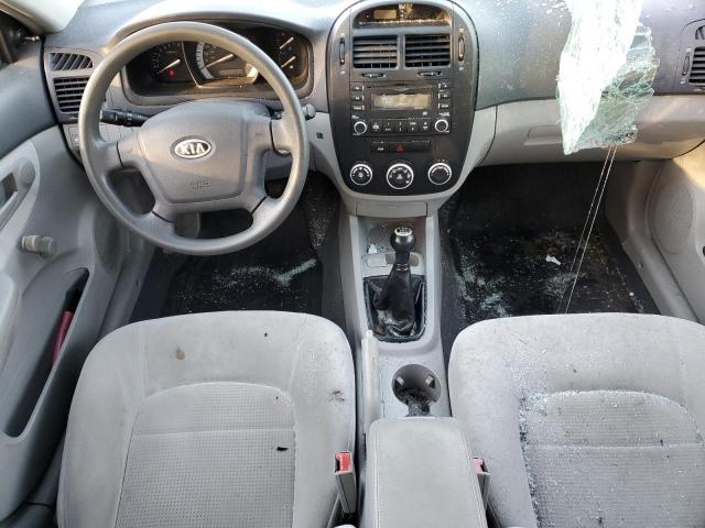 KNAFE121875387818 - 2007 KIA SPECTRA EX SILVER photo 8