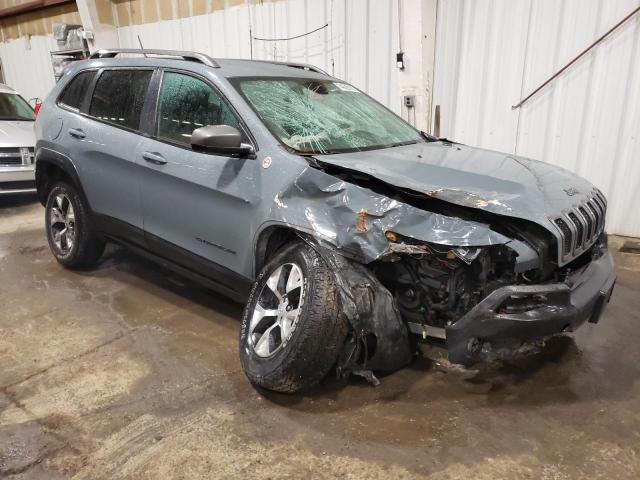 1C4PJMBS0FW503373 - 2015 JEEP CHEROKEE TRAILHAWK GRAY photo 4