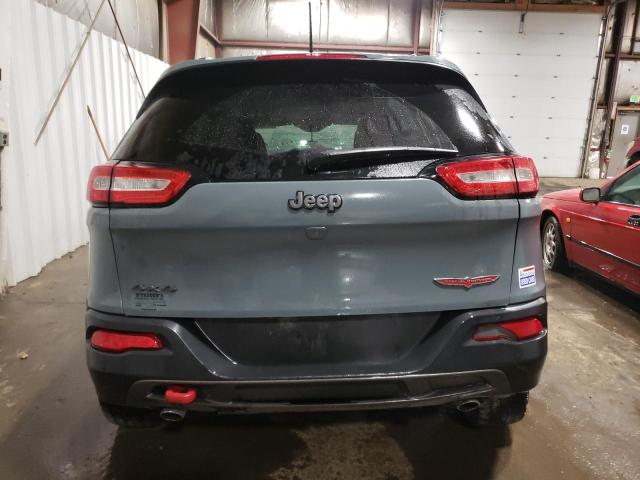 1C4PJMBS0FW503373 - 2015 JEEP CHEROKEE TRAILHAWK GRAY photo 6