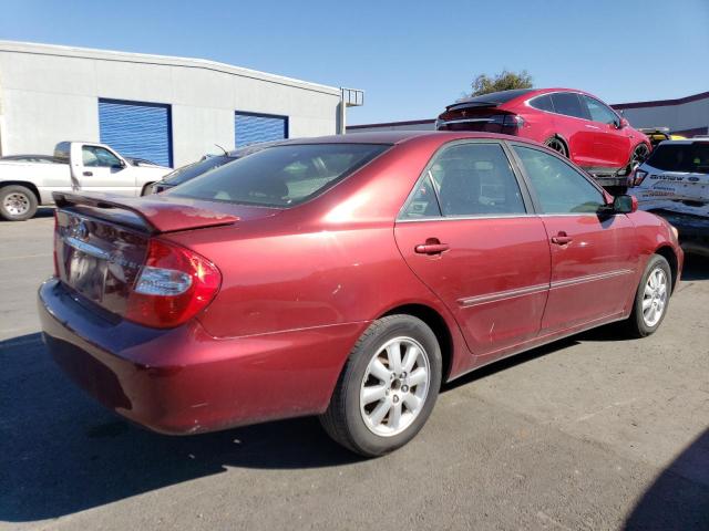 JTDBE30KX20069049 - 2002 TOYOTA CAMRY LE BURGUNDY photo 3