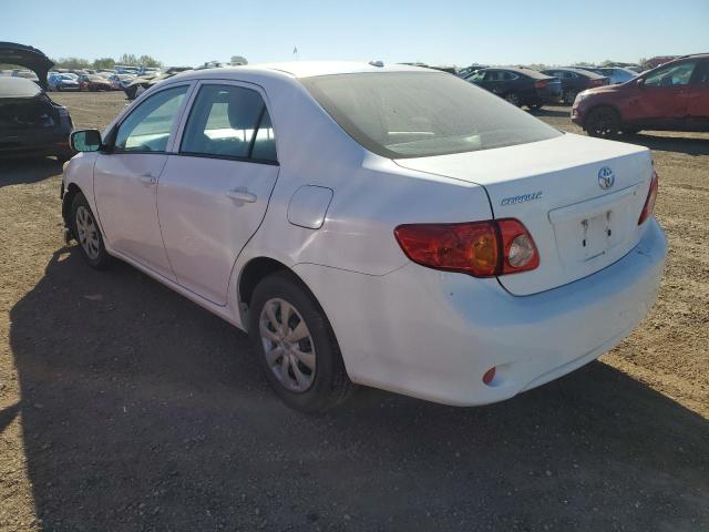 JTDBL40E399048748 - 2009 TOYOTA COROLLA BASE WHITE photo 2