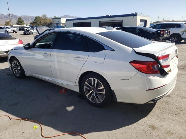 1HGCV3F1XKA000389 - 2019 HONDA ACCORD HYBRID WHITE photo 2