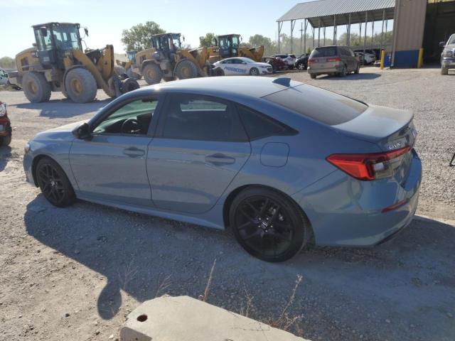 2HGFE2F52RH555388 - 2024 HONDA CIVIC SPORT GRAY photo 2