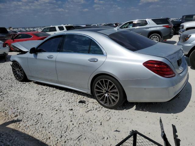 WDDUG8CBXGA236819 - 2016 MERCEDES-BENZ S 550 SILVER photo 2