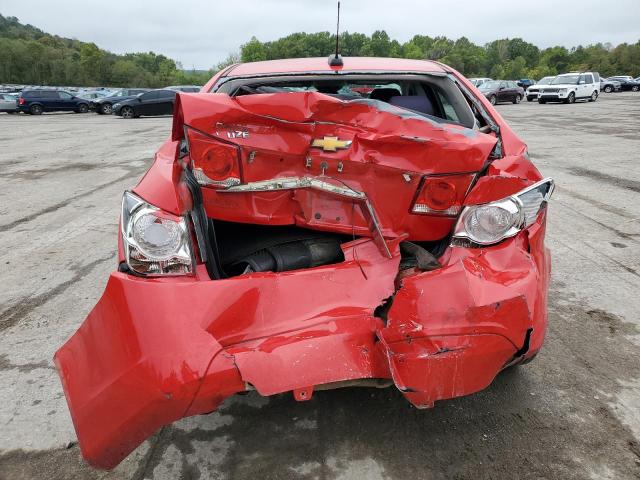 1G1PA5SG7F7109504 - 2015 CHEVROLET CRUZE LS RED photo 6