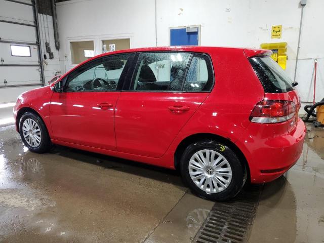 WVWDA7AJXBW104378 - 2011 VOLKSWAGEN GOLF RED photo 2