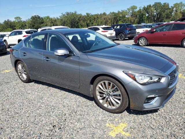 JN1EV7BP5MM705033 - 2021 INFINITI Q50 LUXE GRAY photo 4