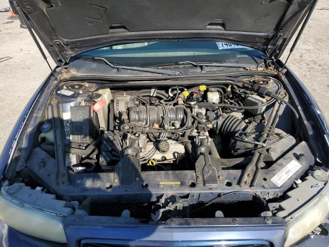 2G4WB55K021149068 - 2002 BUICK REGAL LS BLUE photo 11