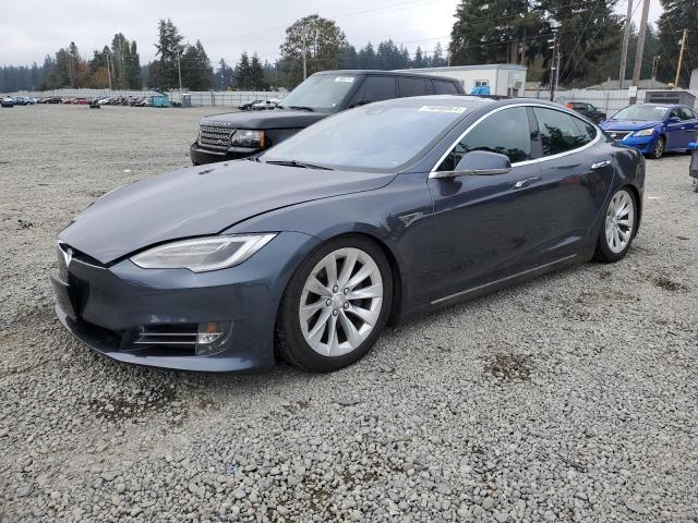 5YJSA1E27GF160832 - 2016 TESLA MODEL S GRAY photo 1