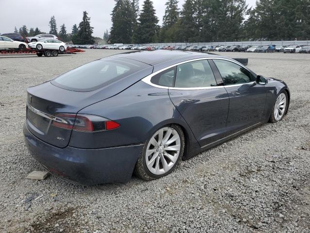 5YJSA1E27GF160832 - 2016 TESLA MODEL S GRAY photo 3