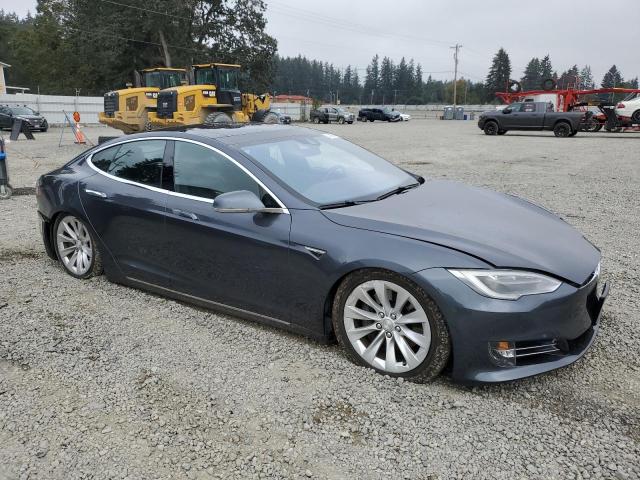 5YJSA1E27GF160832 - 2016 TESLA MODEL S GRAY photo 4