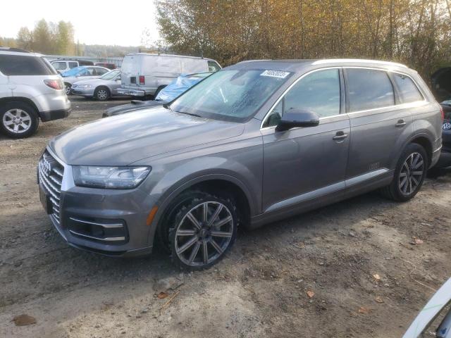 WA1VAAF7XJD017986 - 2018 AUDI Q7 PRESTIGE GRAY photo 1
