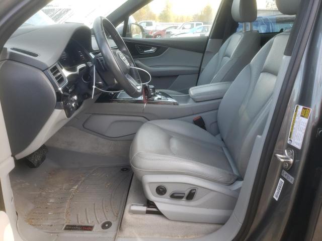 WA1VAAF7XJD017986 - 2018 AUDI Q7 PRESTIGE GRAY photo 7