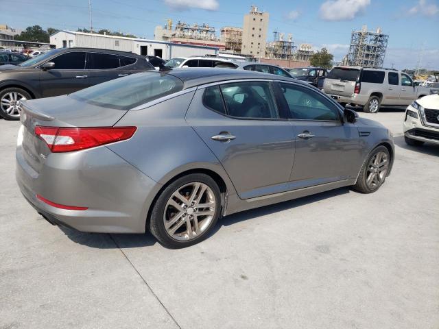 5XXGR4A67DG194898 - 2013 KIA OPTIMA SX SILVER photo 3