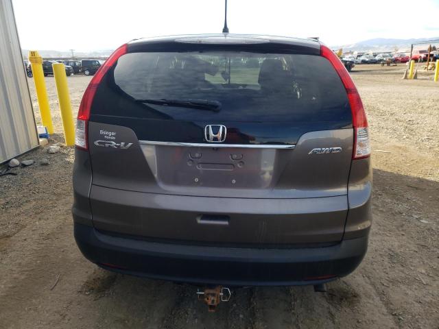 5J6RM4H59EL004650 - 2014 HONDA CR-V EX GRAY photo 6