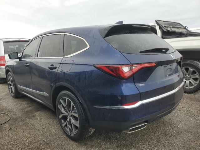 5J8YD9H49NL001335 - 2022 ACURA MDX TECHNOLOGY BLUE photo 2