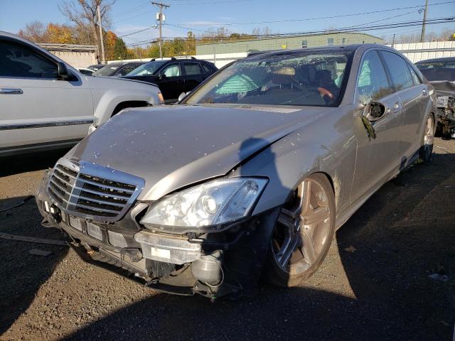 WDDNG86X28A228453 - 2008 MERCEDES-BENZ S 550 4MATIC GRAY photo 1