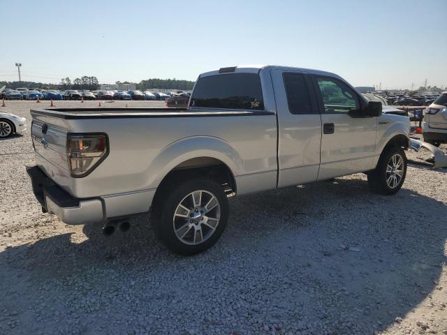 1FTFX1CFXEKG04260 - 2014 FORD F150 SUPER CAB SILVER photo 3