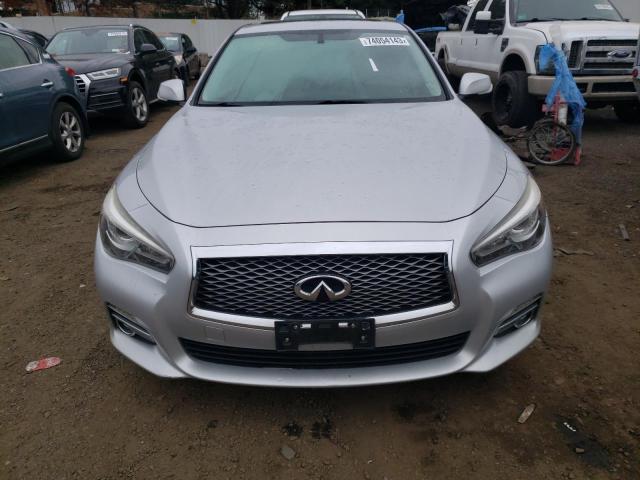 JN1BV7AR4FM400048 - 2015 INFINITI Q50 BASE SILVER photo 5