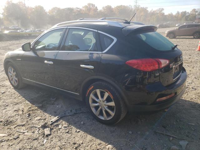 JNKAJ09E48M302622 - 2008 INFINITI EX35 BASE Սև լուսանկար 2