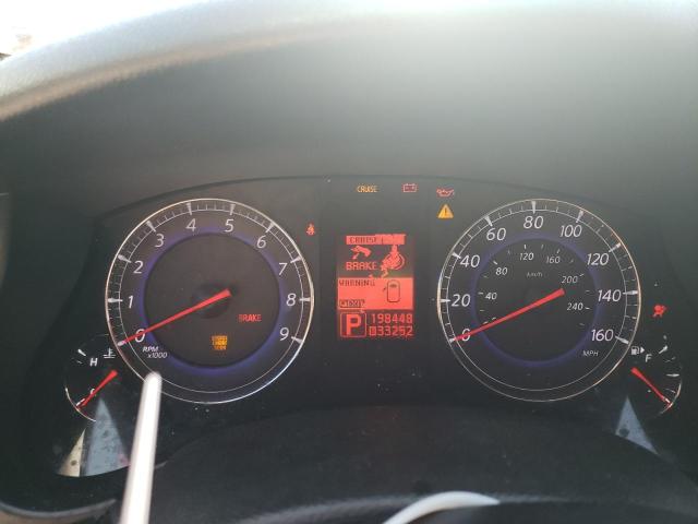 JNKAJ09E48M302622 - 2008 INFINITI EX35 BASE Սև լուսանկար 9