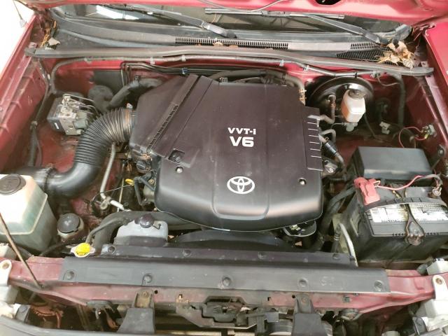 5TEUU42N28Z552262 - 2008 TOYOTA TACOMA ACCESS CAB Қызыл фото 11