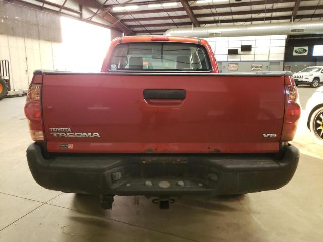 5TEUU42N28Z552262 - 2008 TOYOTA TACOMA ACCESS CAB Қызыл фото 6