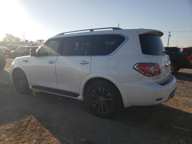 JN8AY2NF4K9351616 - 2019 NISSAN ARMADA PLATINUM WHITE photo 2