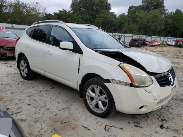 JN8AS58V08W409351 - 2008 NISSAN ROGUE S WHITE photo 4