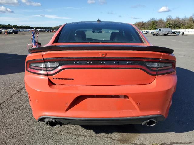 2C3CDXCT8MH674998 - 2021 DODGE CHARGER R/T ORANGE photo 6