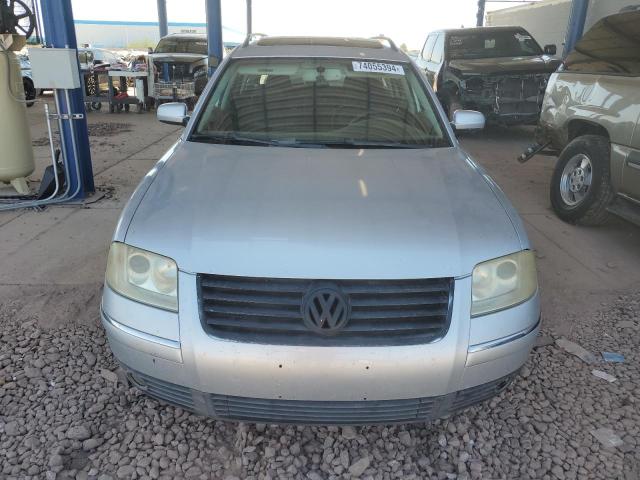 WVWWH63B44E003236 - 2004 VOLKSWAGEN PASSAT GLX Gümüş foto 5