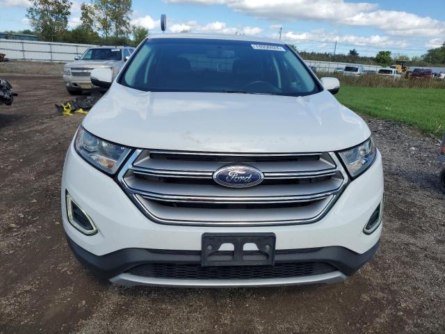 2FMTK4J99FBC01345 - 2015 FORD EDGE SEL WHITE photo 5