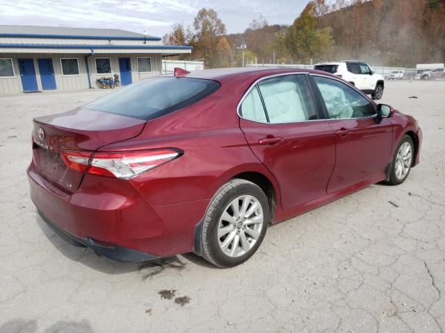 4T1B11HK2KU851788 - 2019 TOYOTA CAMRY L RED photo 3