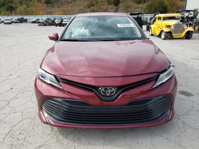 4T1B11HK2KU851788 - 2019 TOYOTA CAMRY L RED photo 5