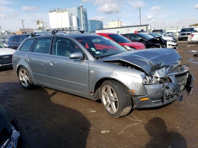 WAUKF78E17A055512 - 2007 AUDI A4 2.0T AVANT QUATTRO GRAY photo 4