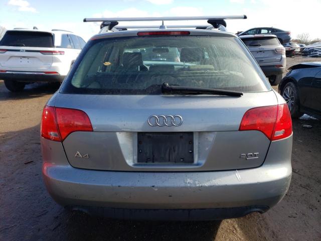 WAUKF78E17A055512 - 2007 AUDI A4 2.0T AVANT QUATTRO GRAY photo 6