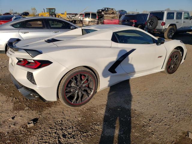 1G1YC3D47P5500400 - 2023 CHEVROLET CORVETTE STINGRAY 3LT WHITE photo 3