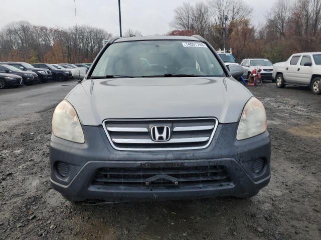 JHLRD78835C033937 - 2005 HONDA CR-V EX GRAY photo 5