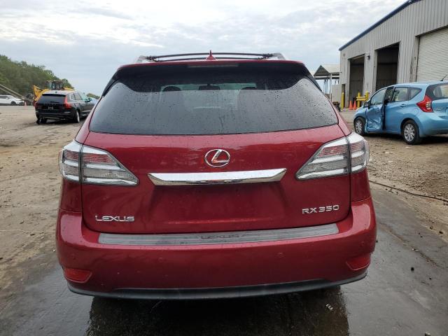 JTJZK1BA0A2406327 - 2010 LEXUS RX 350 RED photo 6