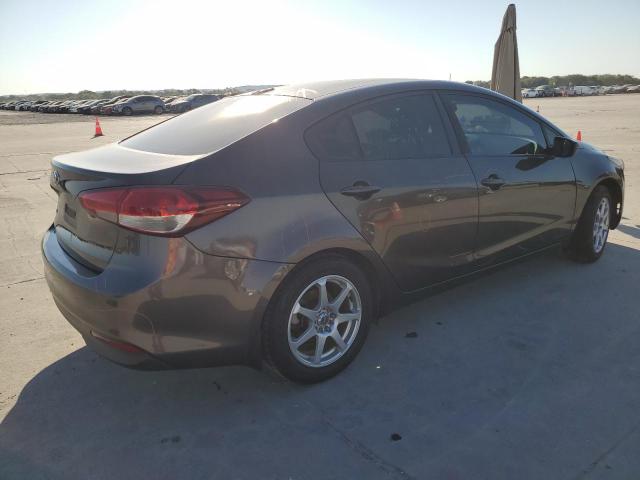 3KPFL4A73HE120351 - 2017 KIA FORTE LX GRAY photo 3