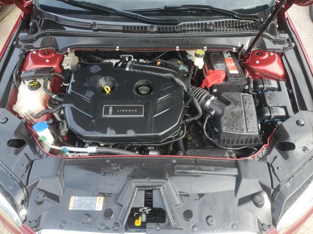3LN6L5E97HR643345 - 2017 LINCOLN MKZ RESERVE წითელი ფოტო 11