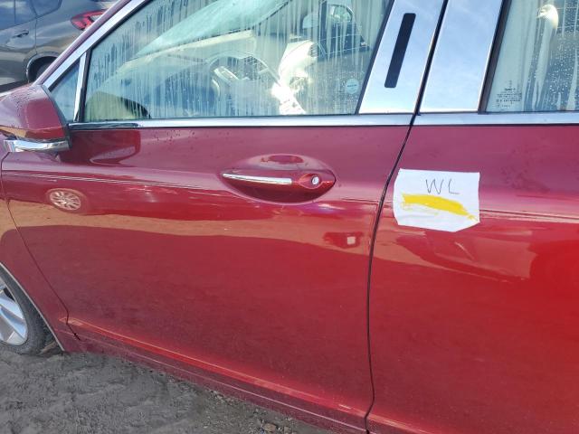 3LN6L5E97HR643345 - 2017 LINCOLN MKZ RESERVE წითელი ფოტო 12