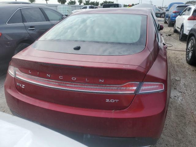 3LN6L5E97HR643345 - 2017 LINCOLN MKZ RESERVE წითელი ფოტო 6