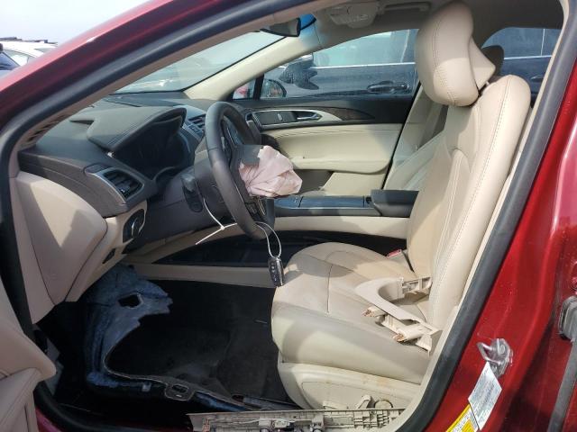 3LN6L5E97HR643345 - 2017 LINCOLN MKZ RESERVE წითელი ფოტო 7