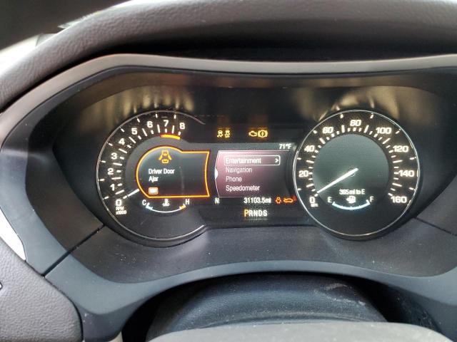 3LN6L5E97HR643345 - 2017 LINCOLN MKZ RESERVE წითელი ფოტო 9