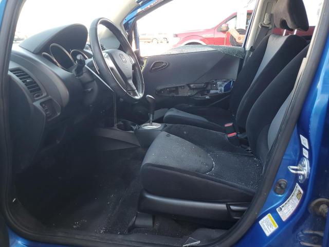 JHMGD38607S037818 - 2007 HONDA FIT S BLUE photo 7