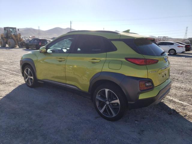 KM8K3CA51KU237700 - 2019 HYUNDAI KONA LIMITED GREEN photo 2